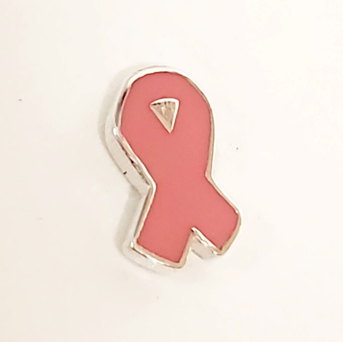 Breast cancer ribbon on sale charm