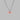 Neon Orange Dog Paw necklace