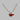 Red cardinal necklace