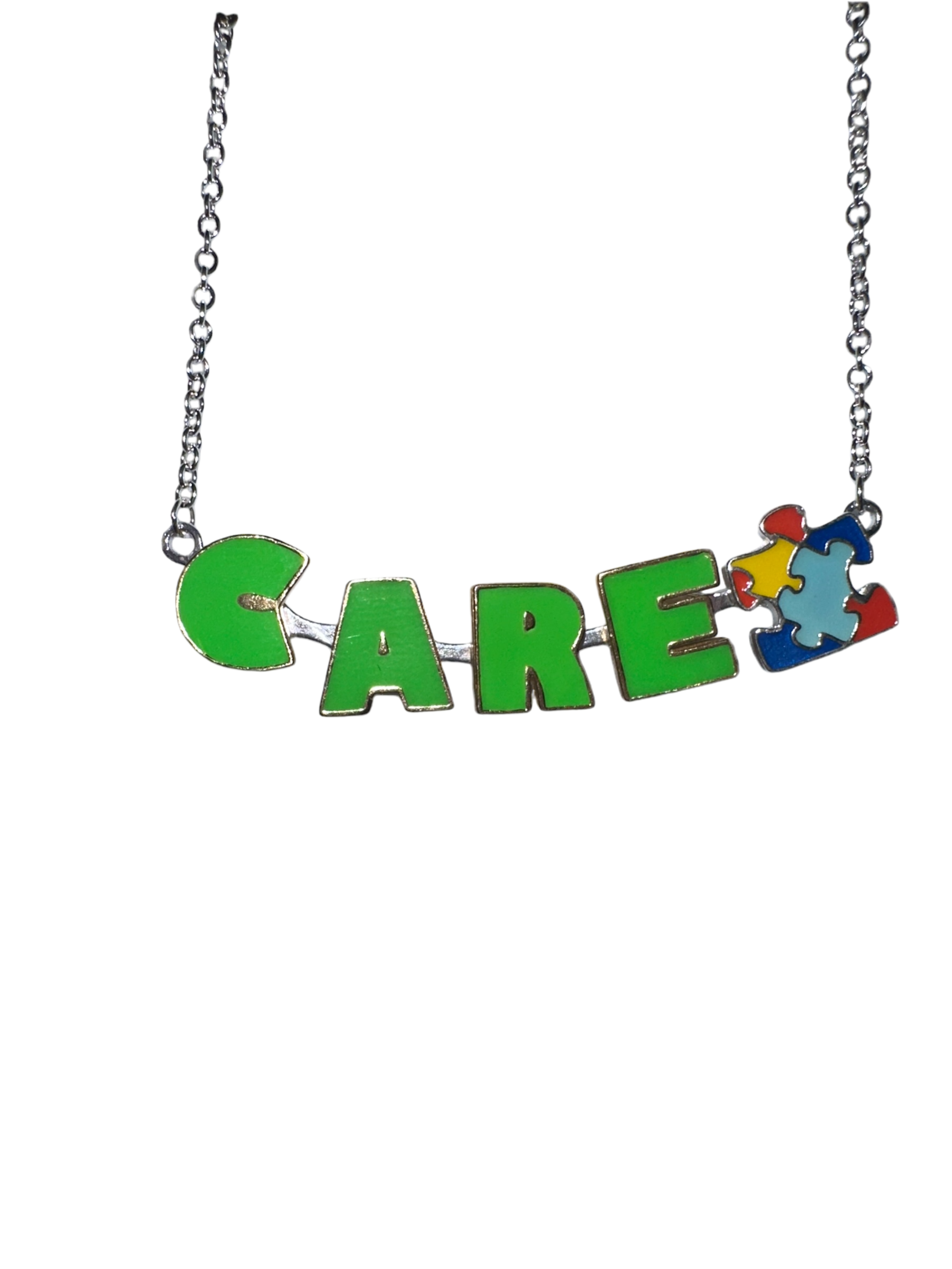 Care about autism necklace