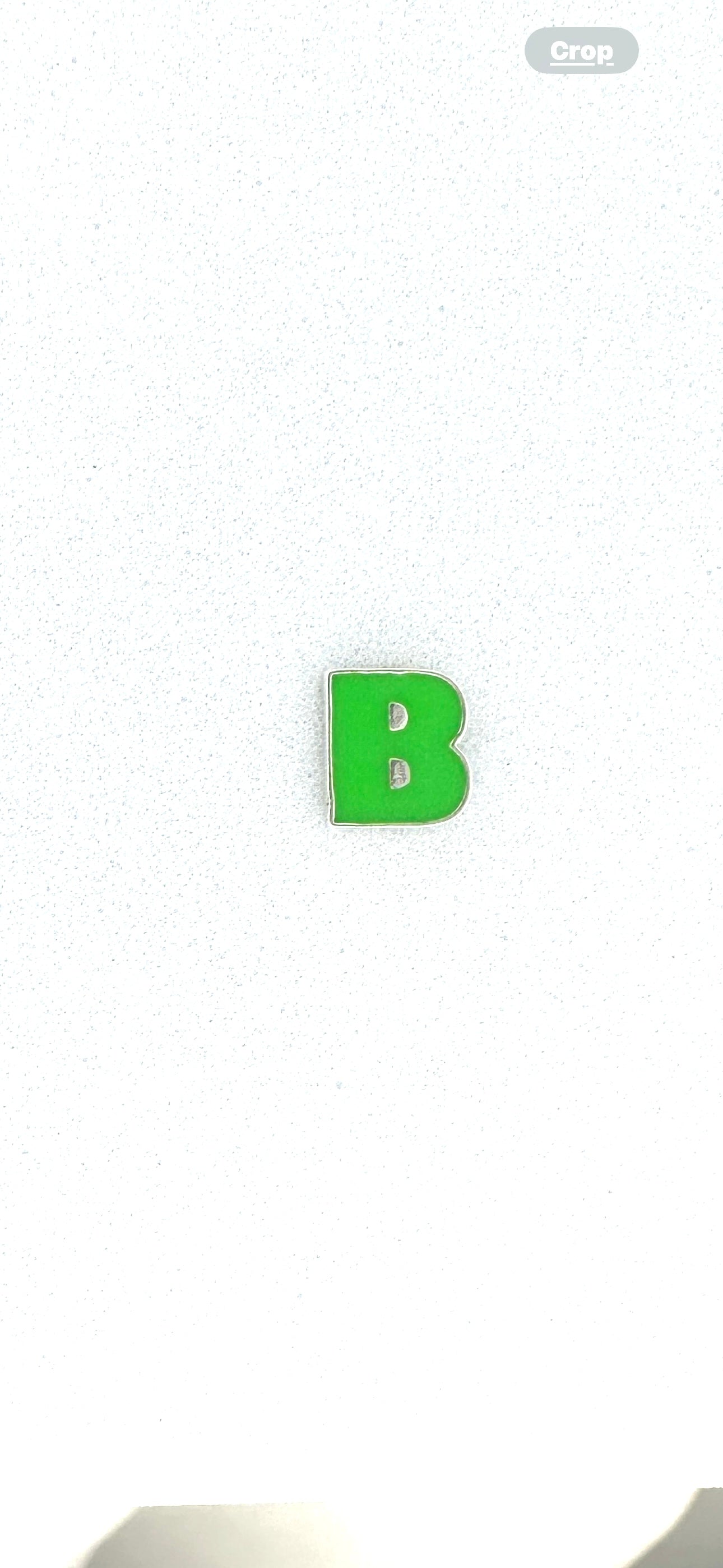 Glamorous Green Initials