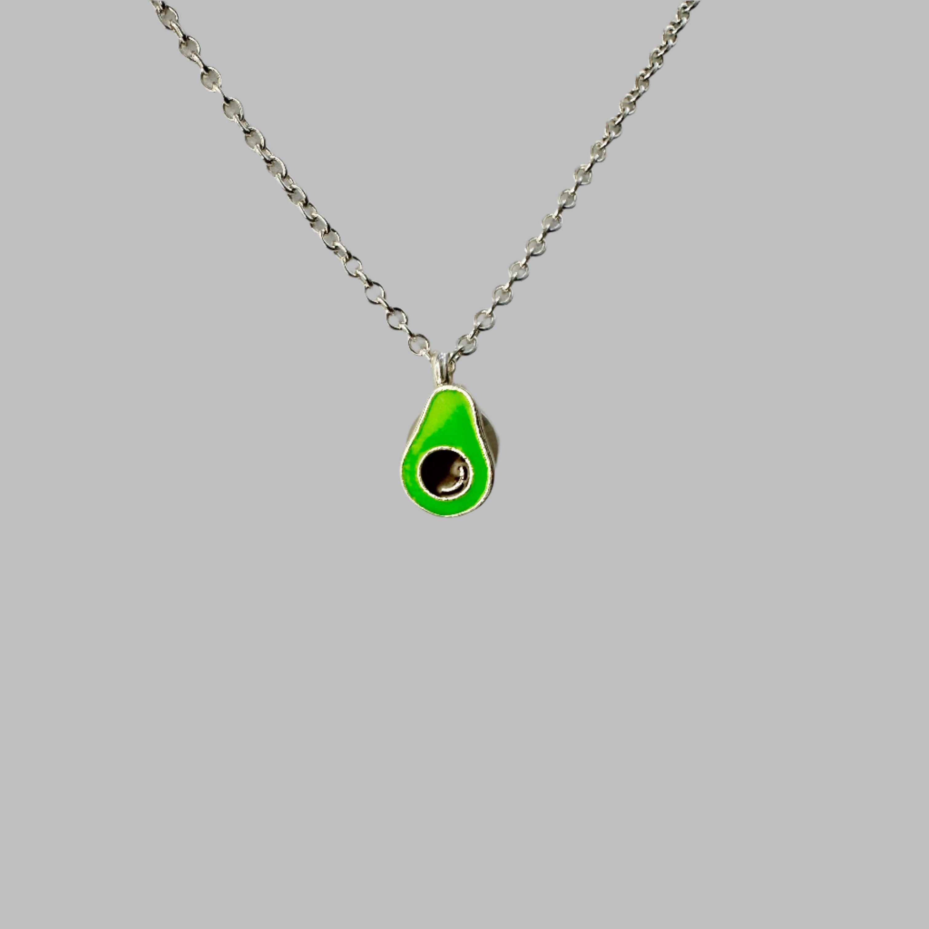 Avocado glow-in-the-dark, necklace