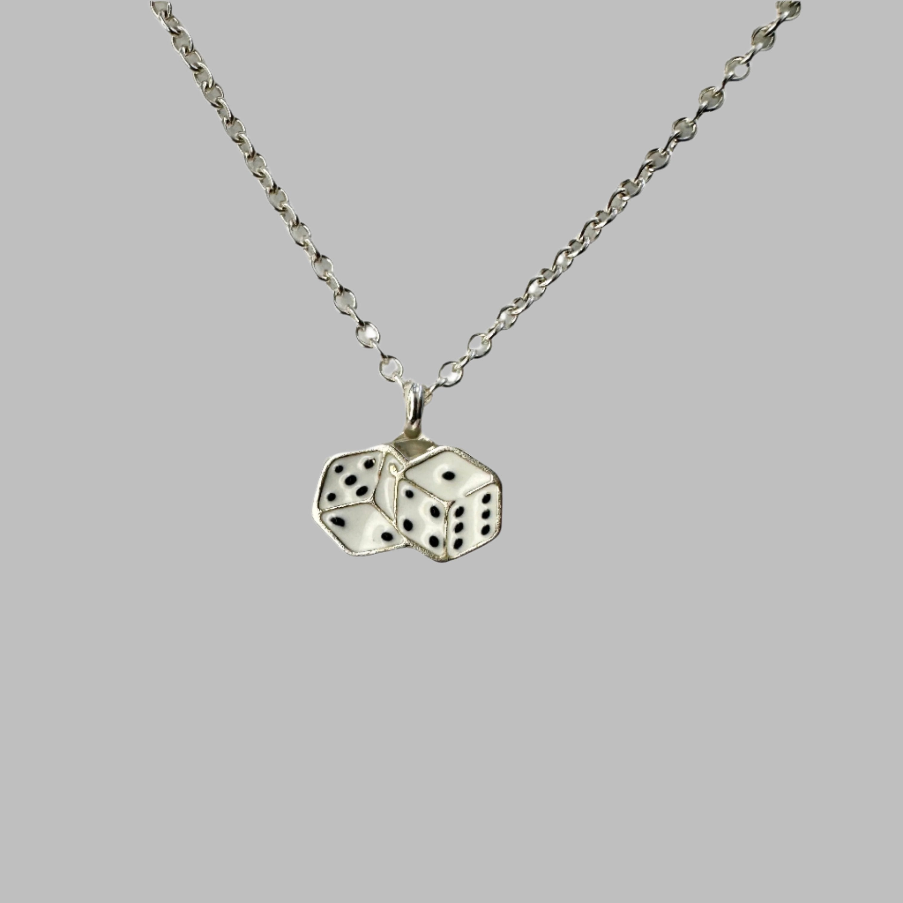 Dice necklace