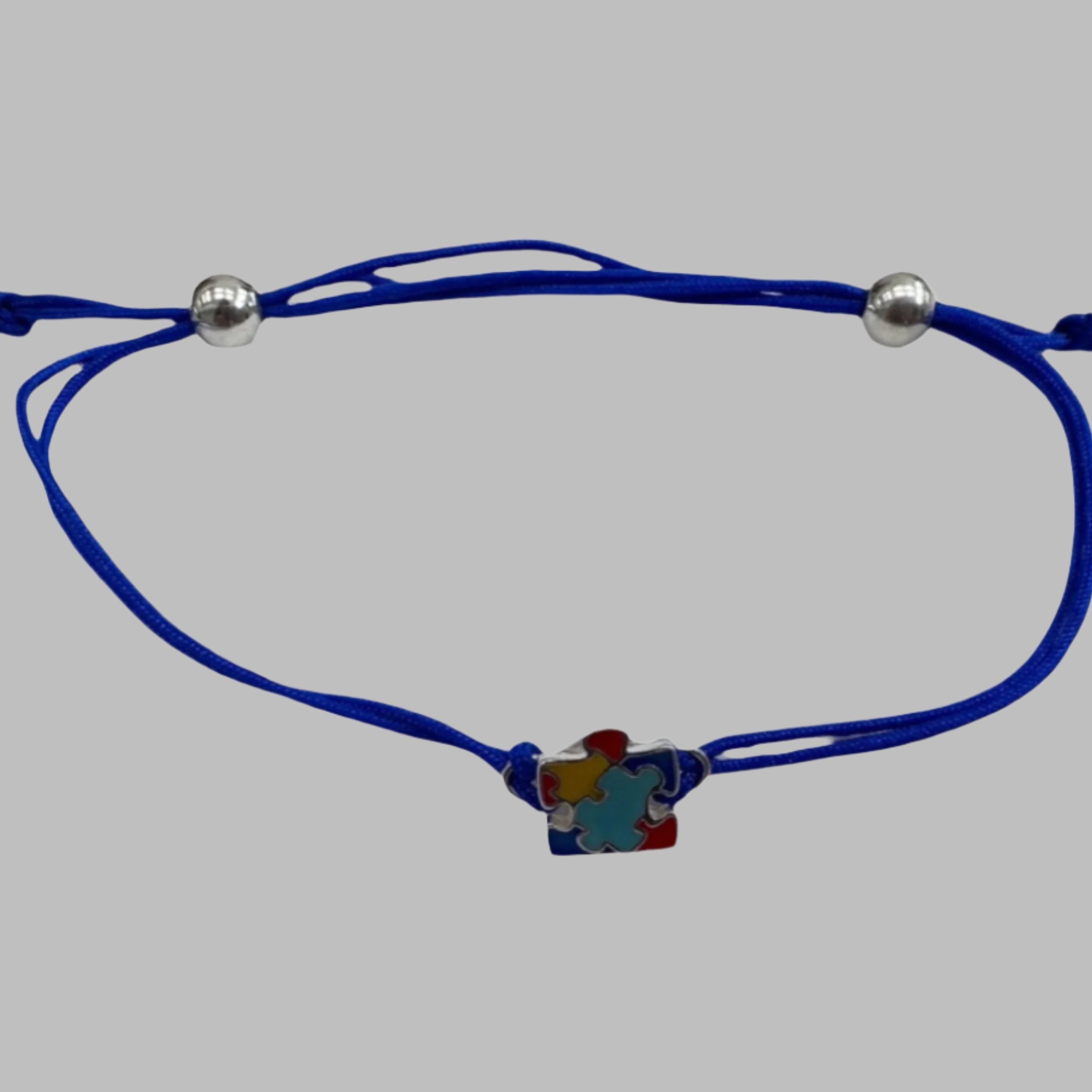 Autism cord bracelet