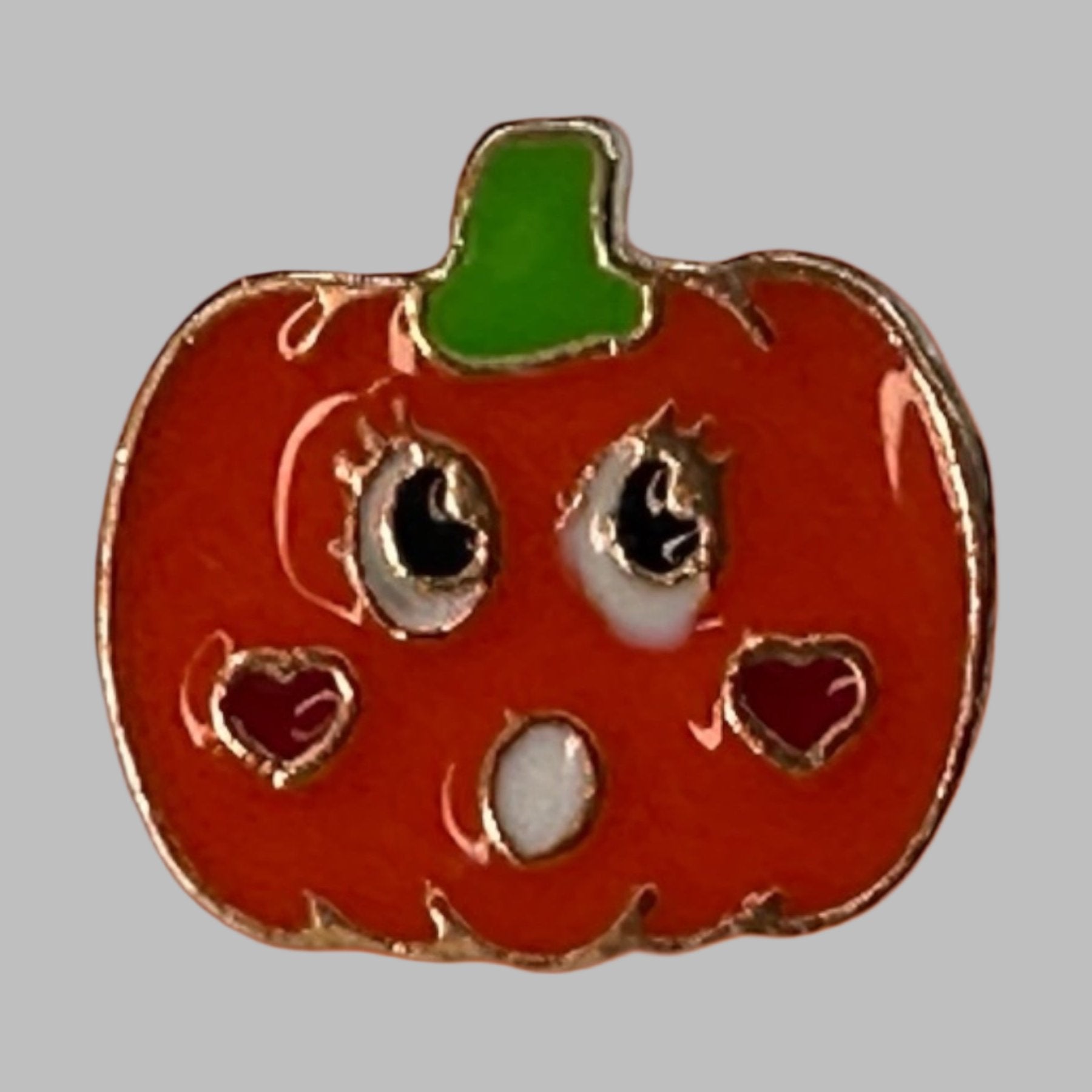 Happy Pumpkin pop charm